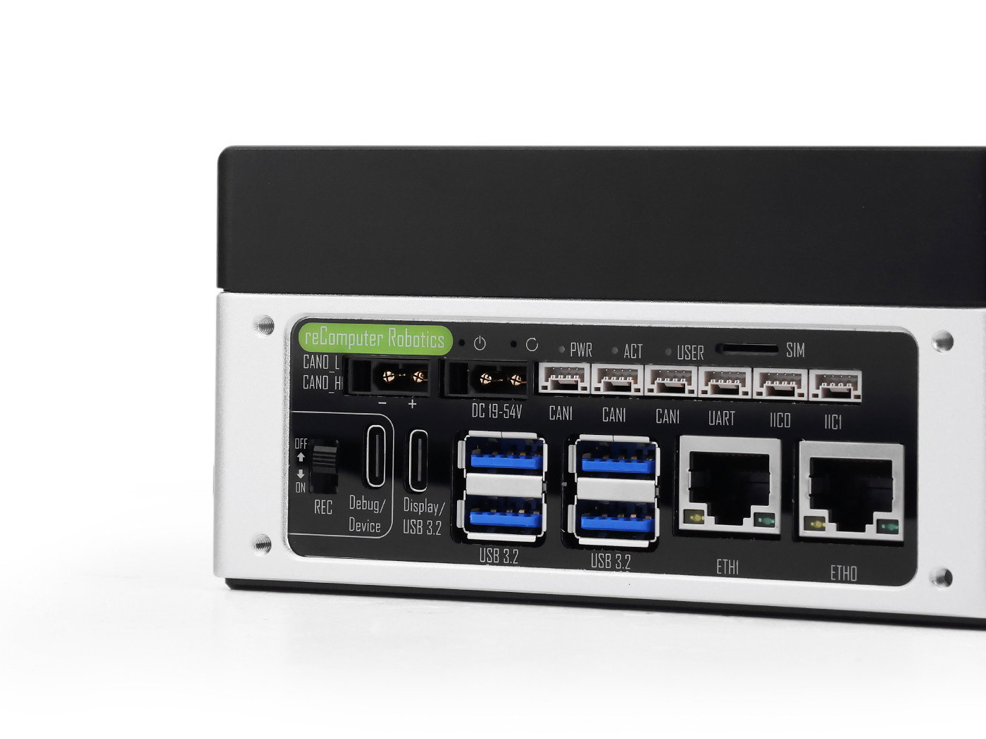 reComputer Robotics J4012 - Nvidia Jetson Orin NX 16GB RAM + 128GB NVMe - ohne Netzteil - Seeedstudio 114110310